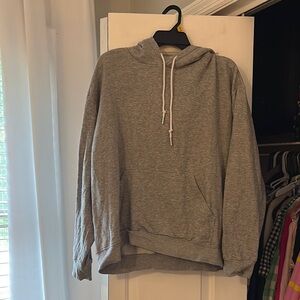 H&M Gray Sweatshirt Hoodie Casual Top